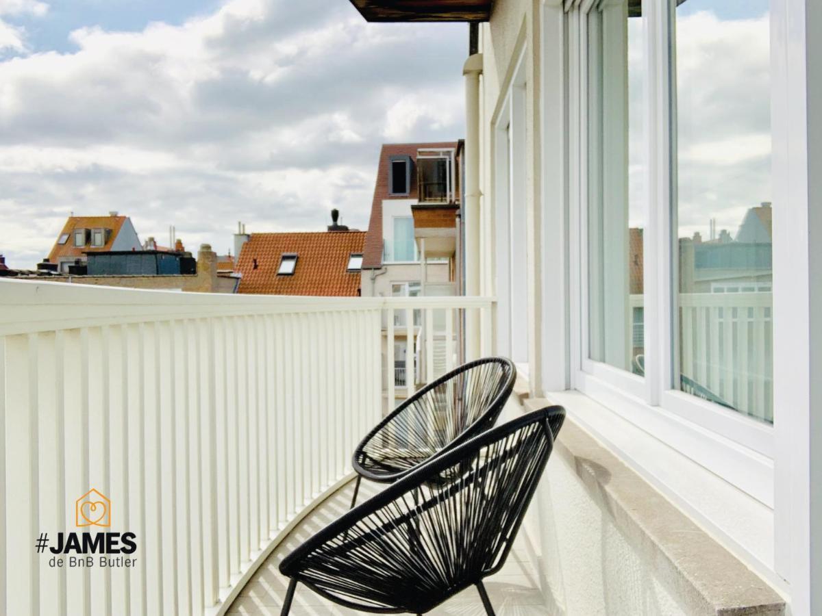 Prachtig Zonnig Appartement Op 200 Van Het Strand Knokke-Heist Dış mekan fotoğraf